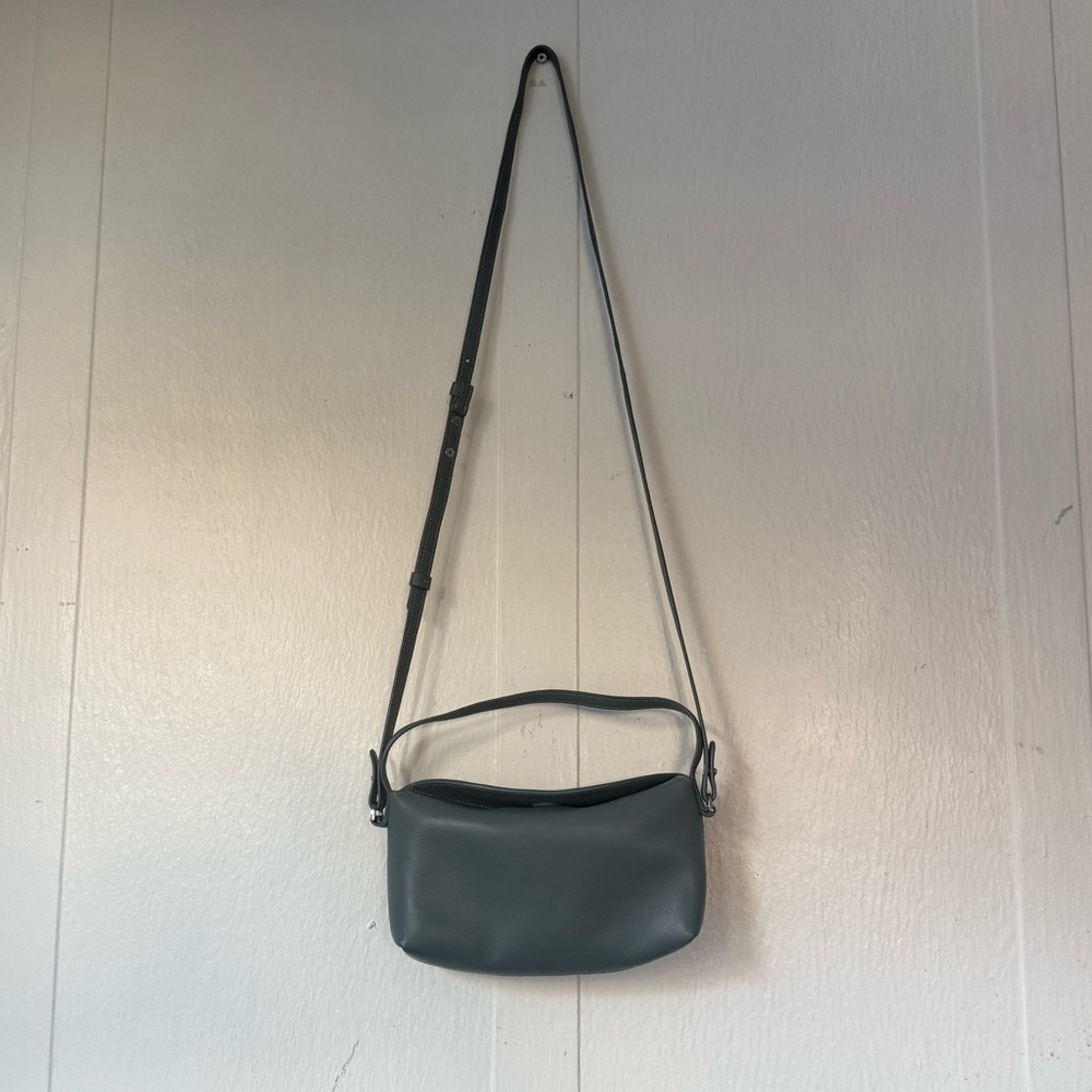 Massimo Dutti Rectangular Nappa Leather Crossbody… - image 3